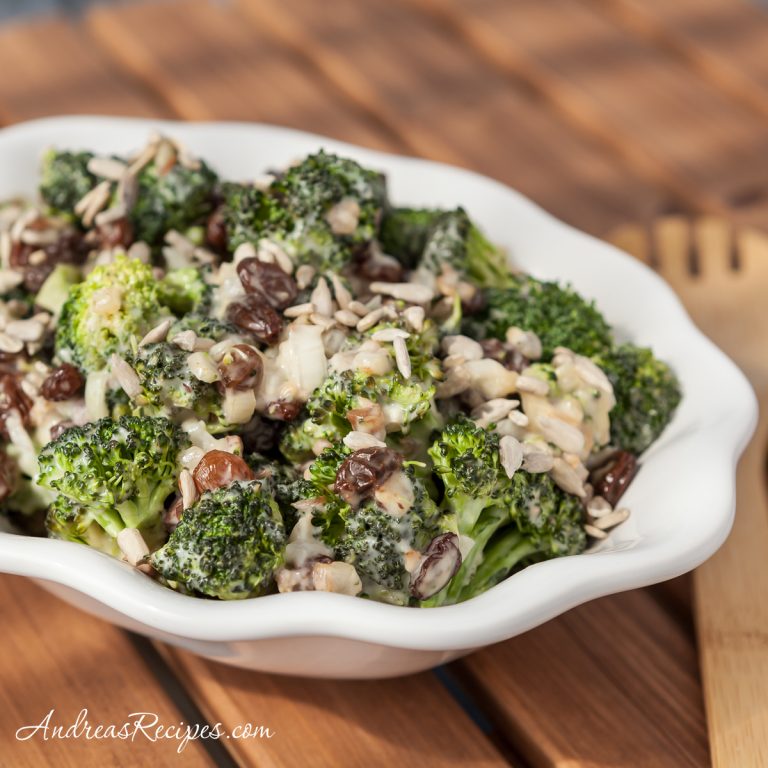 Broccoli Raisin Salad - Andrea Meyers