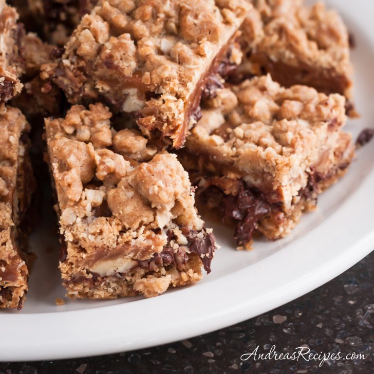 Oatmeal Caramelitas Bar Cookies - Andrea Meyers
