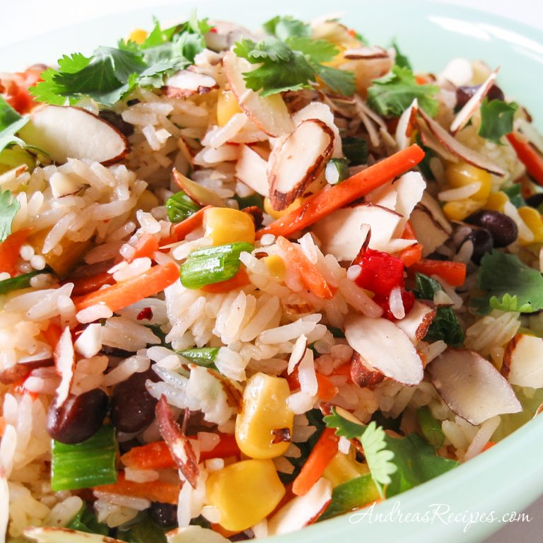 Confetti Rice Salad - Andrea Meyers
