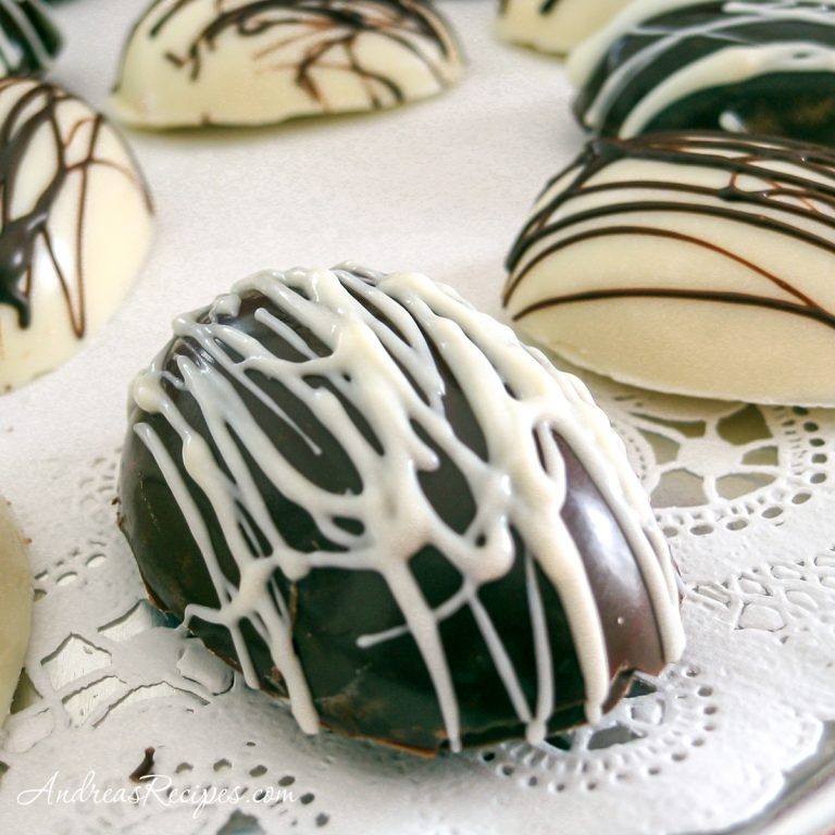Filled Chocolate Easter Eggs - Andrea Meyers
