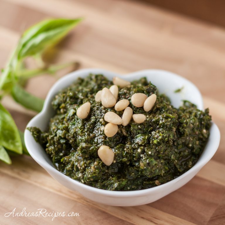 Basic Basil Pesto - Andrea Meyers