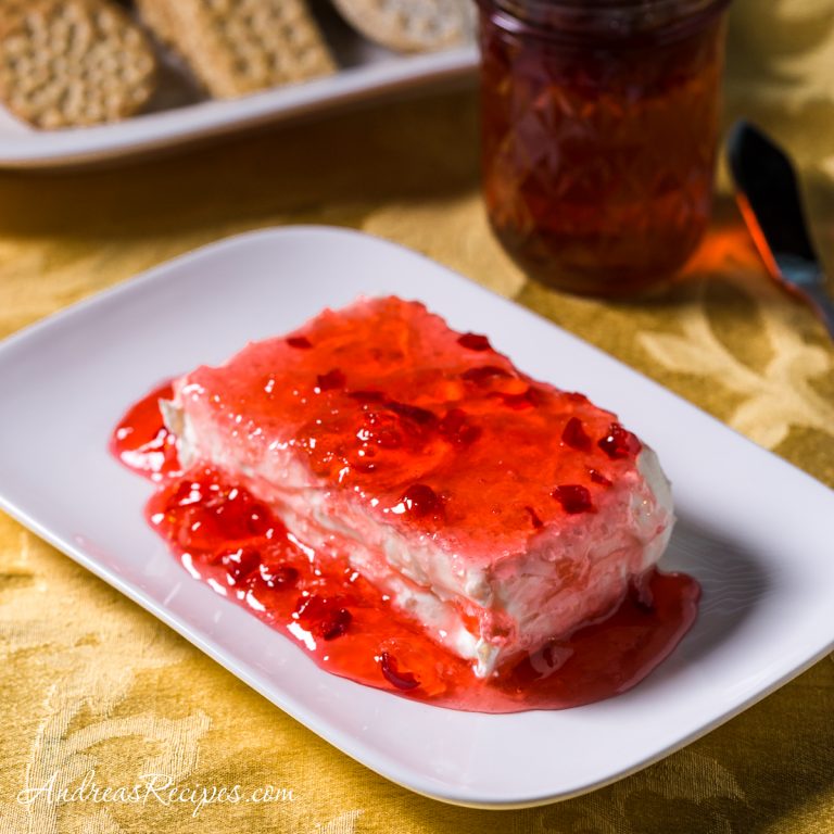 Sweet Red Pepper Jelly - Andrea Meyers