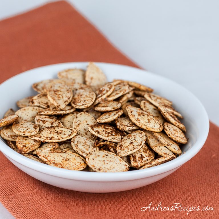Roasted Pumpkin Seeds - Andrea Meyers