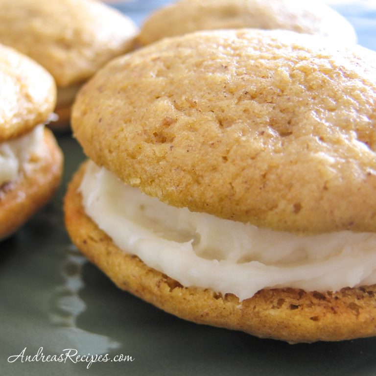 Pumpkin Whoopie Pies - Andrea Meyers