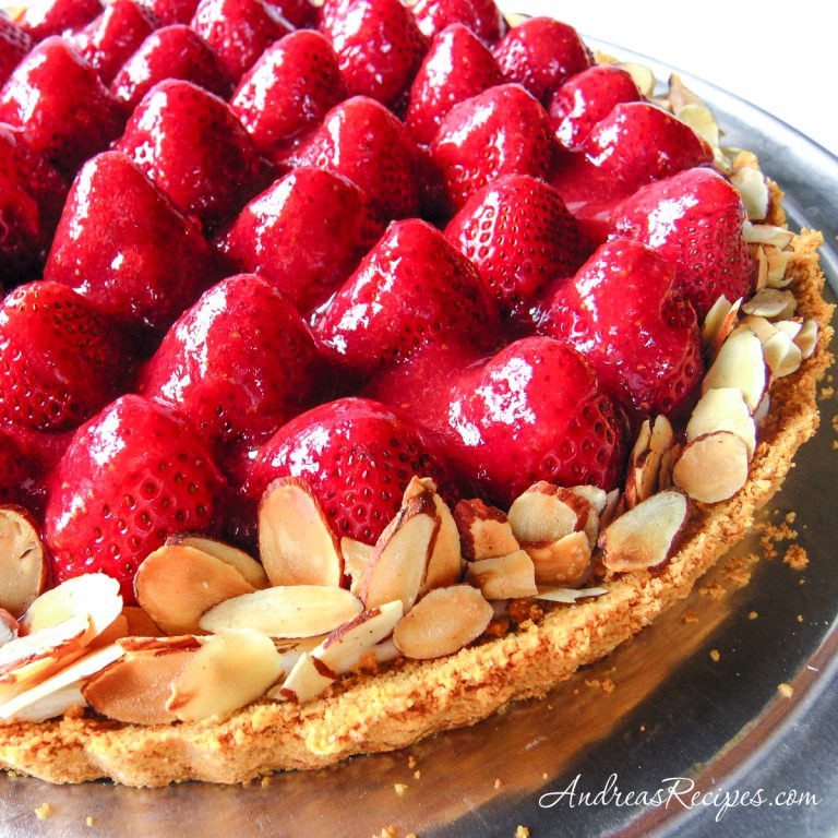 Strawberry Cream Tart - Andrea Meyers
