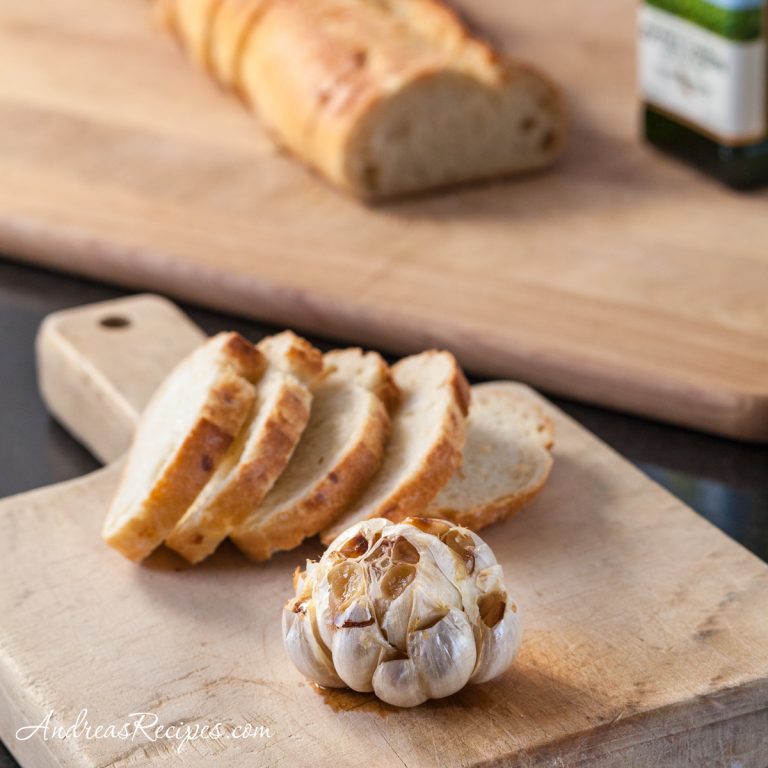 How to Roast a Head of Garlic - Andrea Meyers