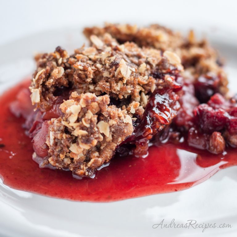 Cranberry Apple Raisin Crisp - Andrea Meyers