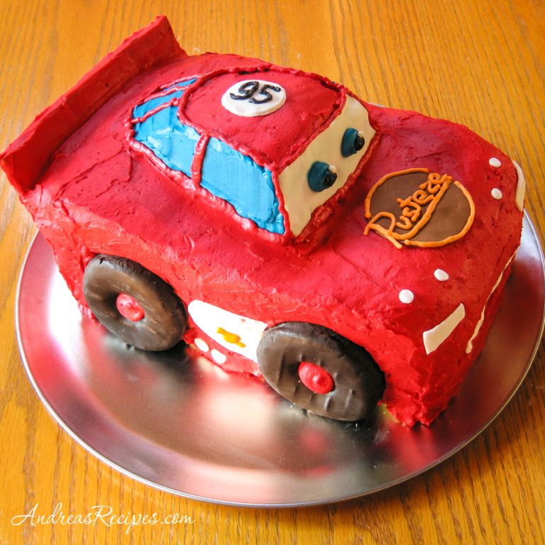 Lightning McQueen Birthday Cake - Andrea Meyers