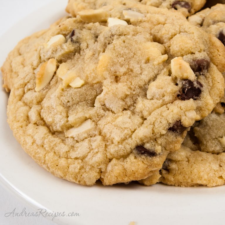 Colossal Double Chocolate White Chip Cookies - Andrea Meyers