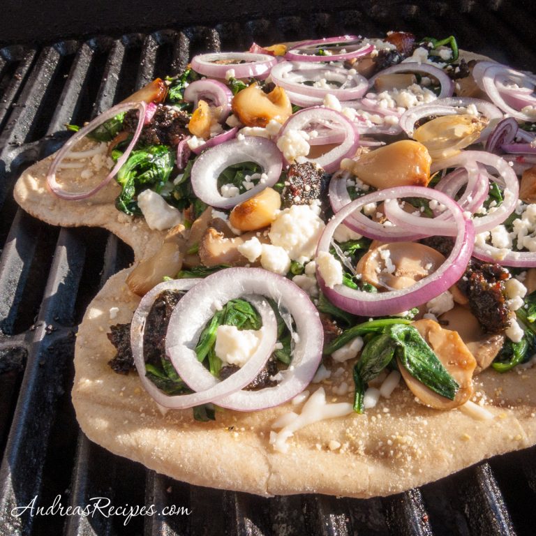 White Grilled Pizza - Andrea Meyers