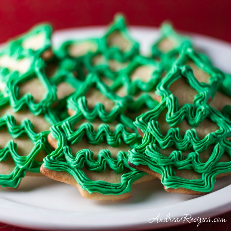 Moravian Christmas Tree Cookies - Andrea Meyers