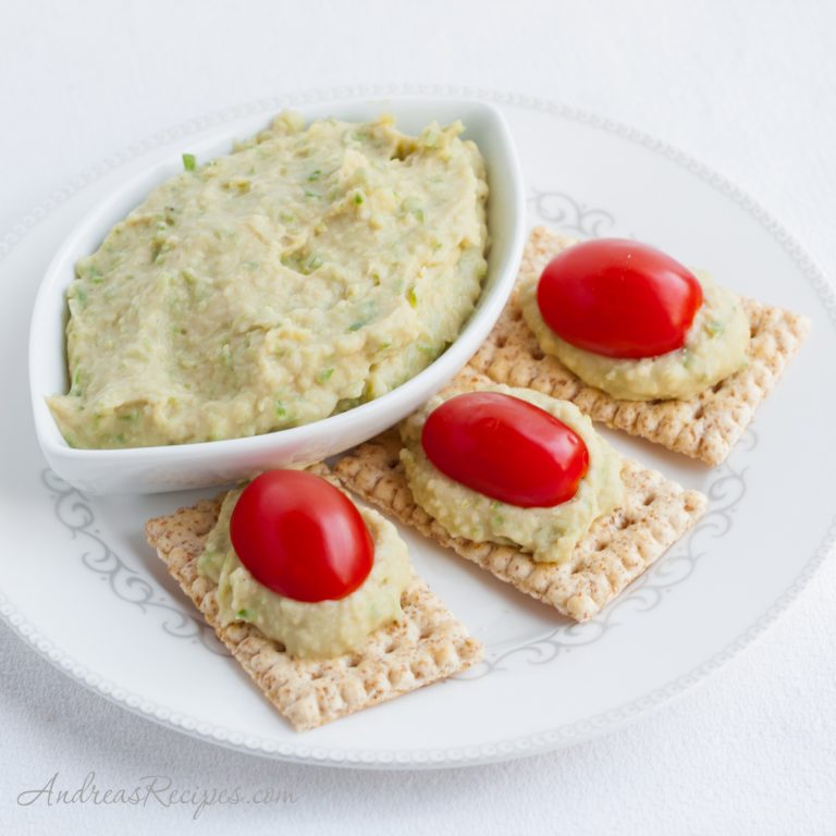 Cannellini Bean Dip with Garlic Scapes - Andrea Meyers