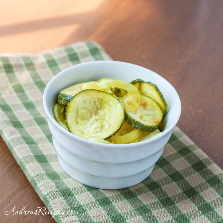 Zucchini Pickles - Andrea Meyers
