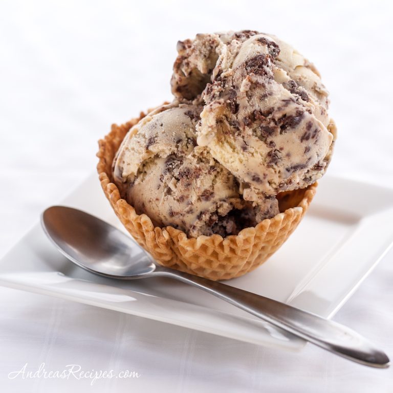 Banana Gelato with Nutella - Andrea Meyers