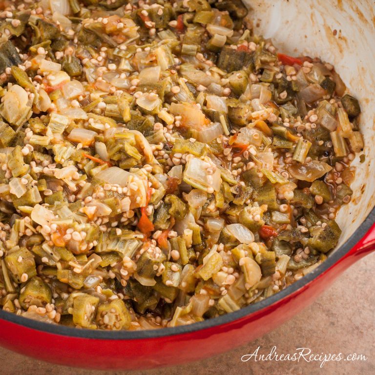 Smothered Okra - Andrea Meyers