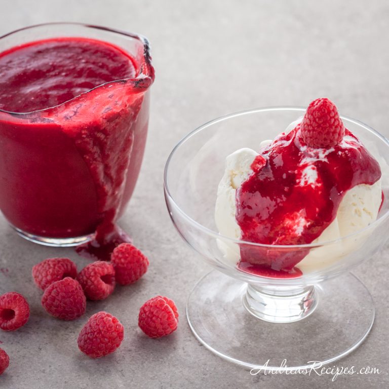 Raspberry Sauce - Andrea Meyers