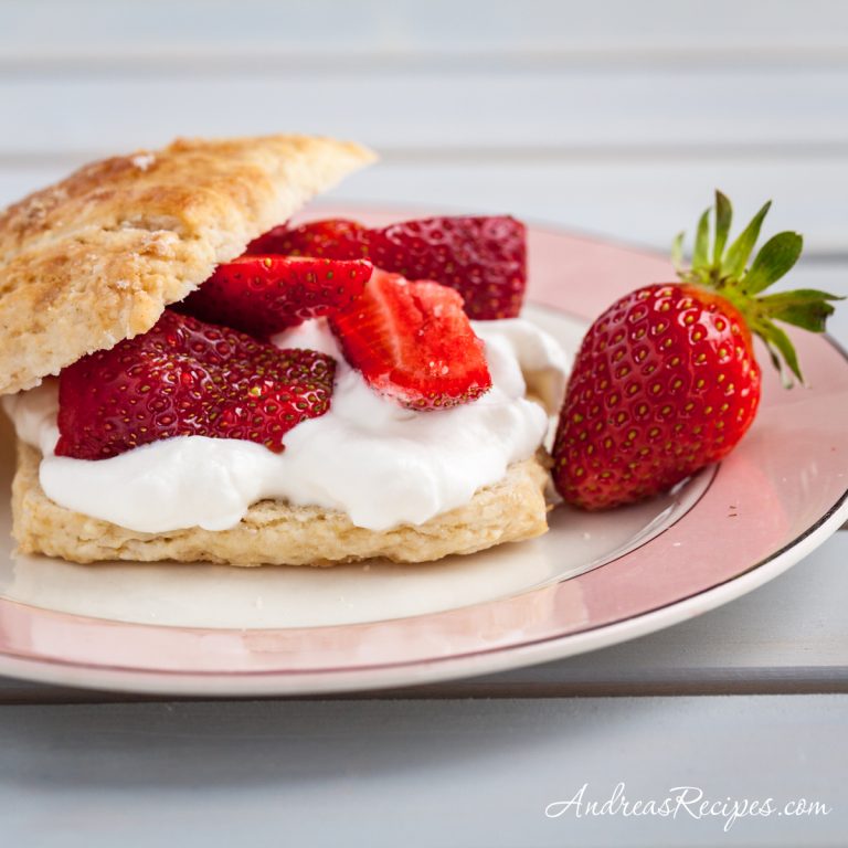 Brown Sugar Strawberry Shortcakes - Andrea Meyers